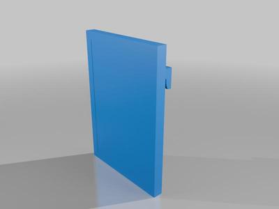 2"x3" Photo Frame with SKADIS support