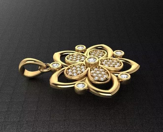 Flower Pendant