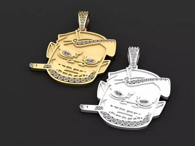 MEN 925 STERLING  PENDANT