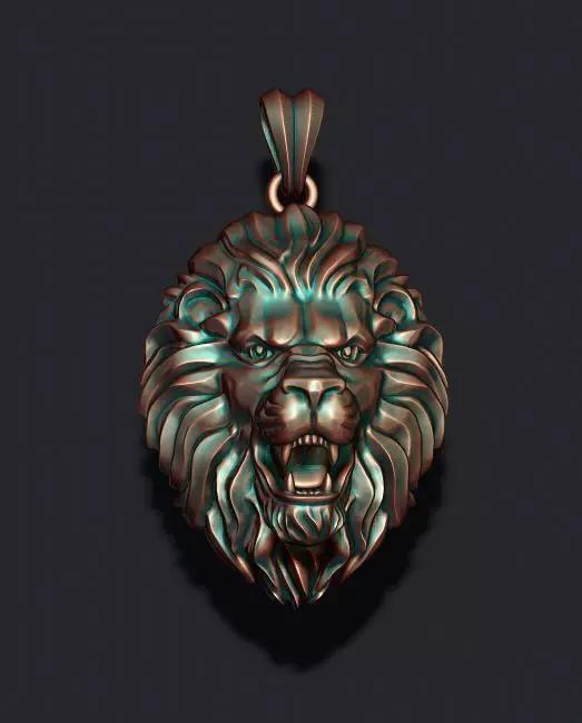 Lion pendant