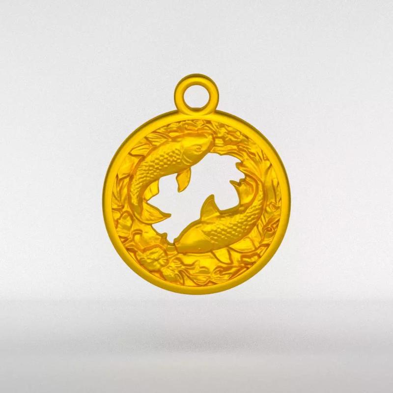 Koi Fish Pendant