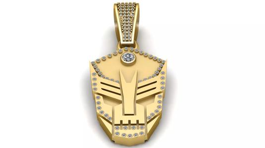 golden pendant