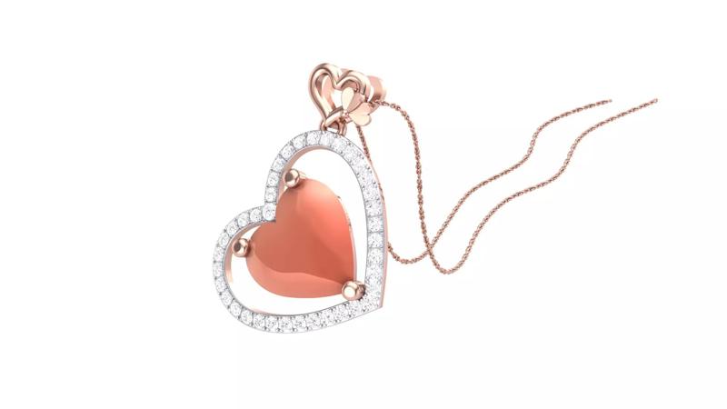 Heart ad locket