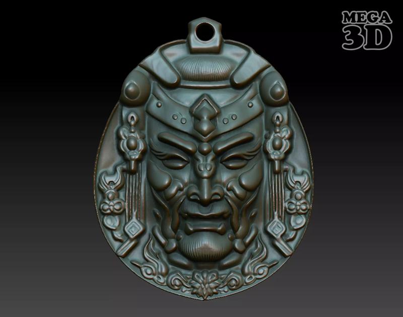 Samurai Pendant 07 230614