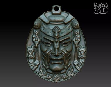 Samurai Pendant 07 230614