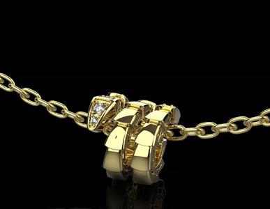 Serpent Pendant 27031