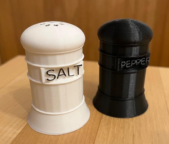 Toy Salt and Pepper Shakers