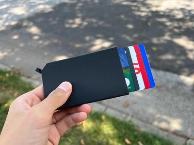 Pop up wallet print in place