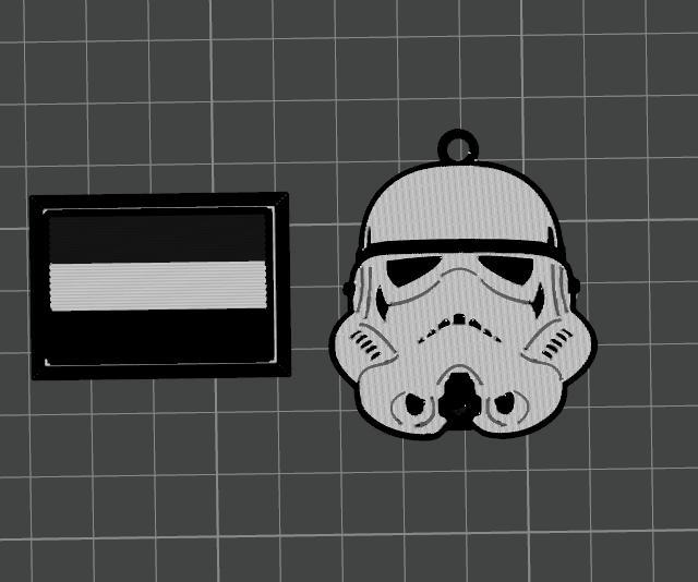 Stormtrooper keychain