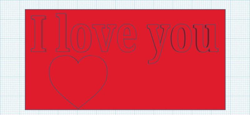 I love you