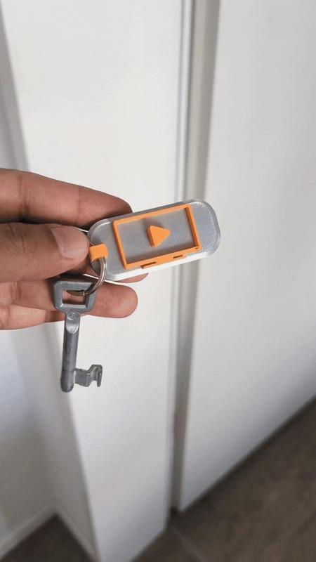 Trapped Magnet Key Tags