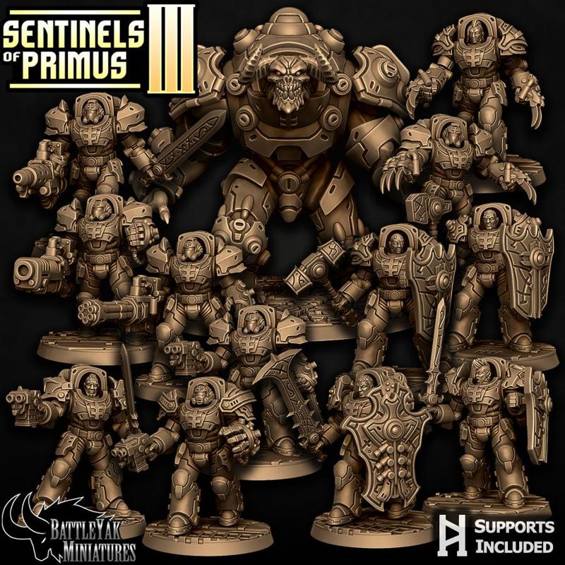 Sentinels of Primus III Character Pack