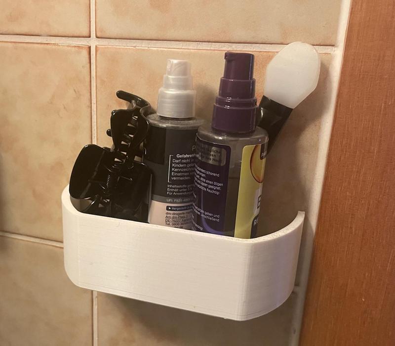 Small Bathroom Shelf high Version