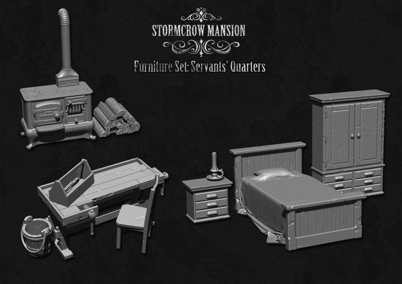 Servant's Quarters Furniture Set