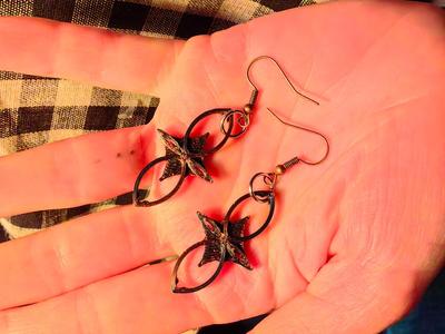 Gothic Vesica Piscis Earrings #3