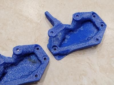 Smooth E3D Hemera Artillery Sidewinder X1 Optimized Lightweight Mount