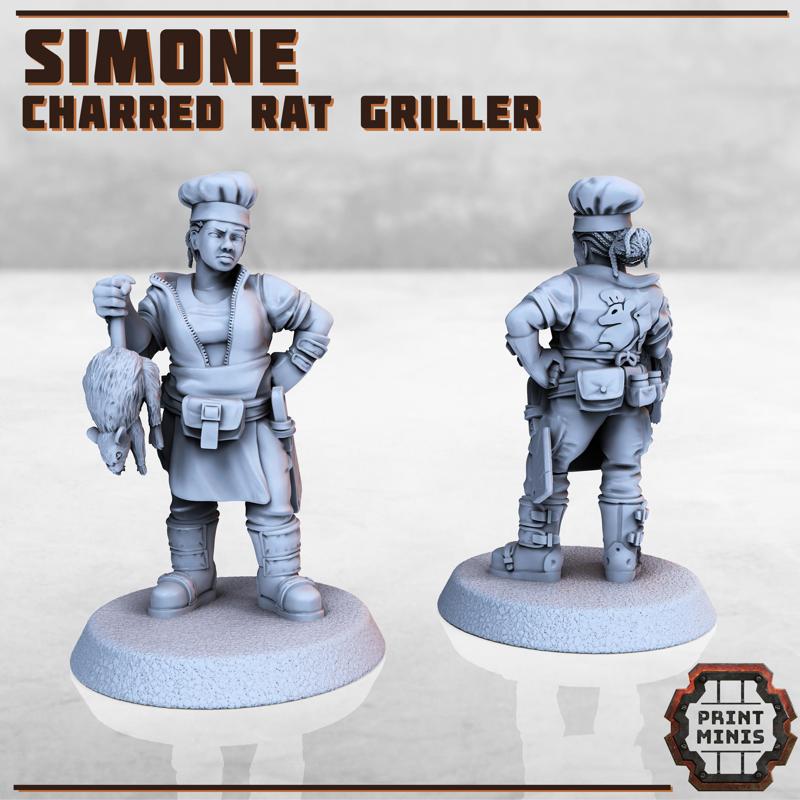 Simone - Charred Rat Griller