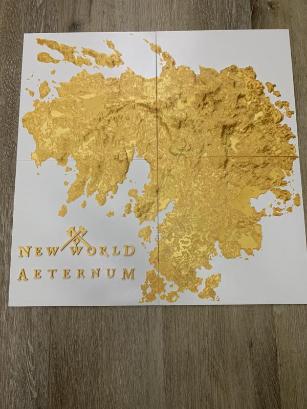 Aeternum 3D Map (topo)