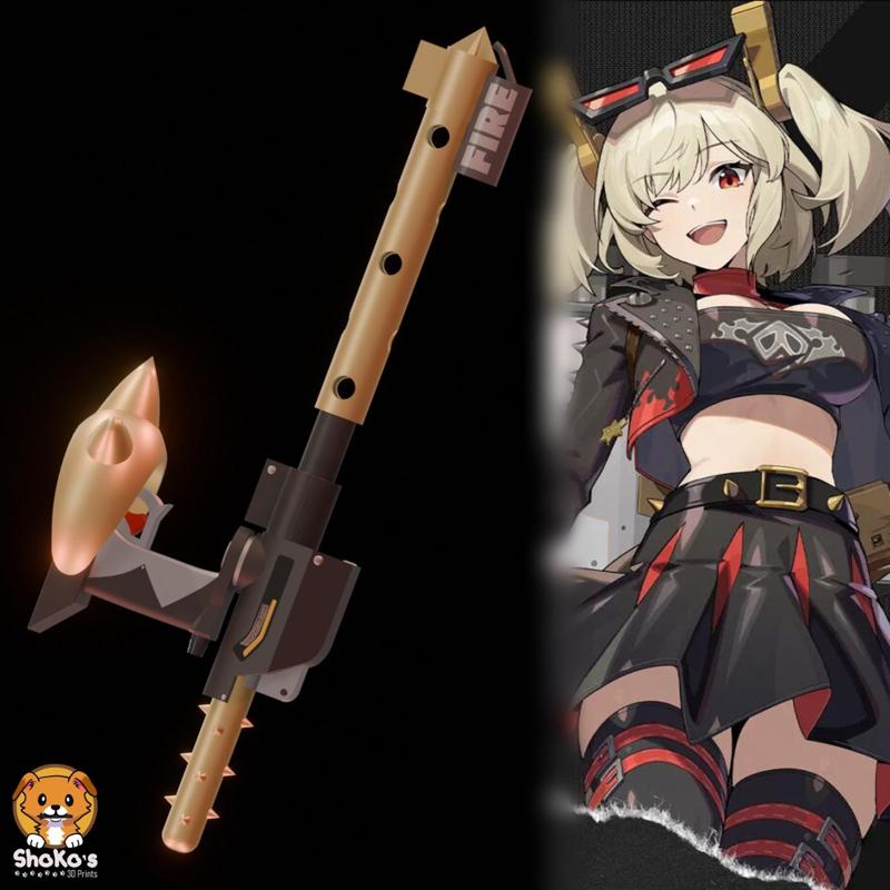 Burnice White Dual Flamethrowers - ZZZ