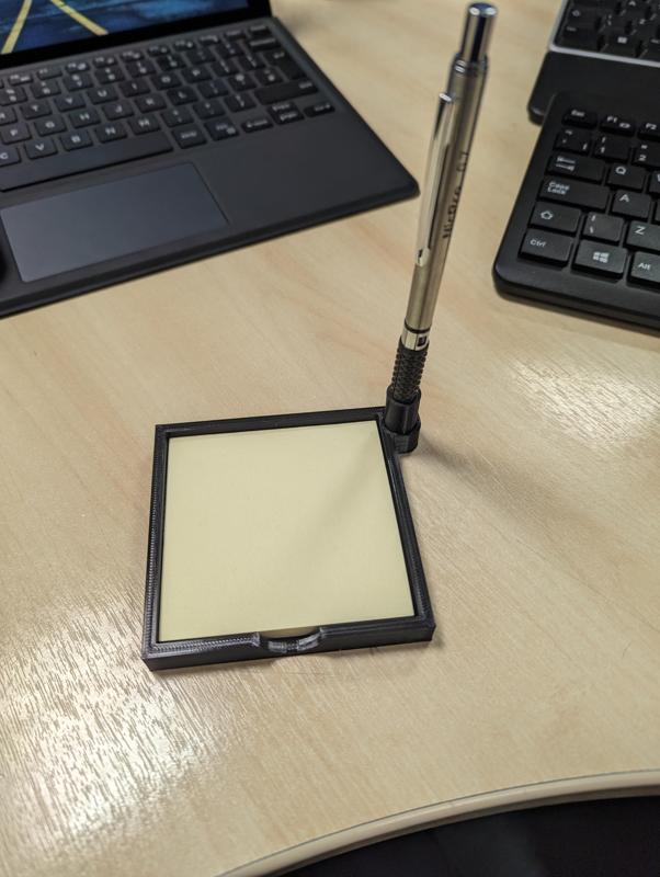 Post It Note plus Pen Holder
