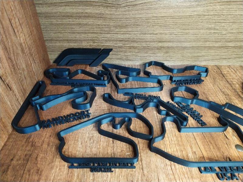 LOGO FORMULA 1 + PISTA ITALY