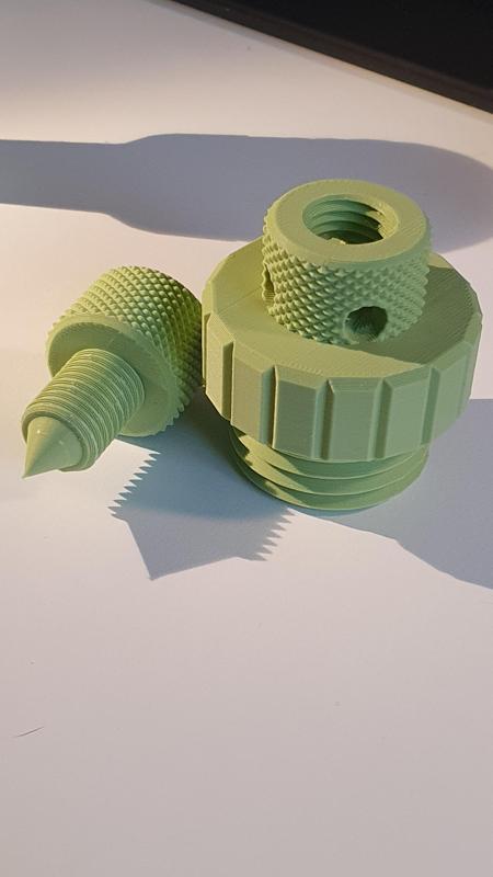 Adjustable gas mask flow restrictor REMIX GOST threads