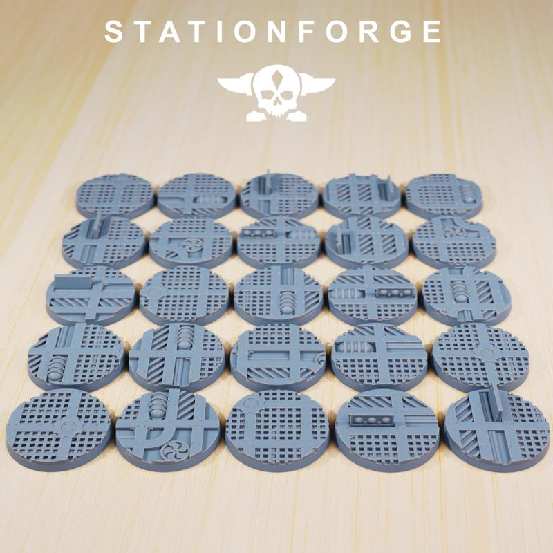 25 Industrial Bases 25mm