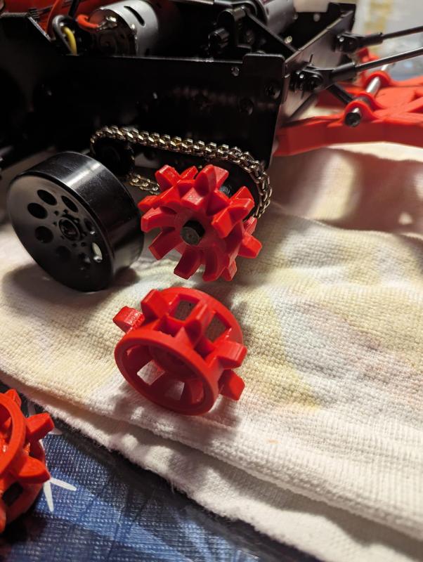 Kyosho blizzard 2.0 sproket v2