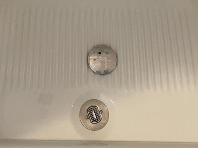 Two-Part Shower Hair Filter