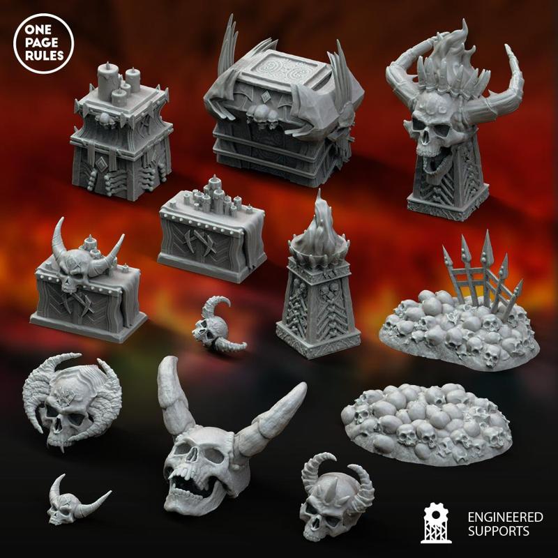 War Daemons Scatter Terrain