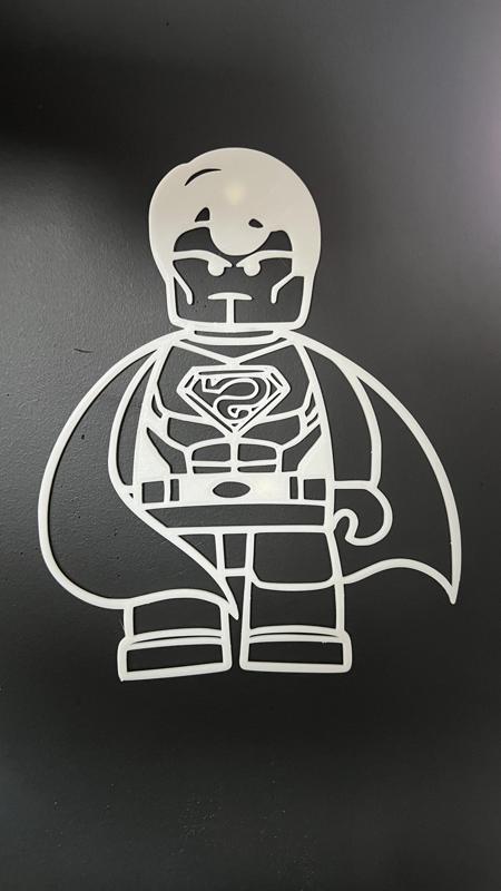 Lego Superman Wall Art