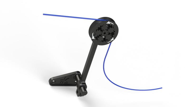 BambuLAB X1C External consumable guide wheel