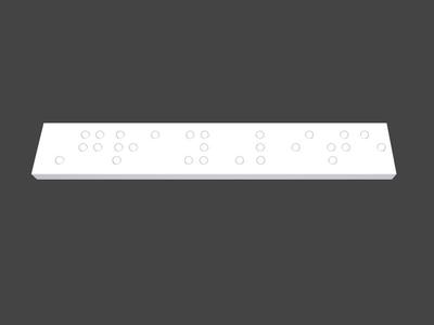 Braille text generator (V1)