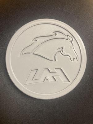 UAH coaster (University of Alabama in Huntsville)