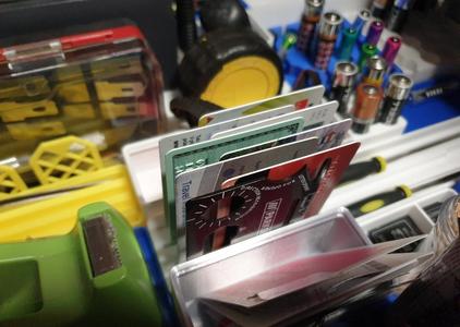 Gridfinity Credit, Debet Card or Membership Cards Holder