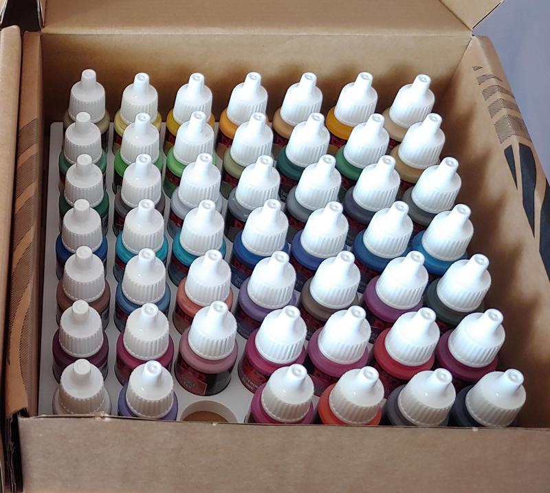 paint rack for filament cardboard box