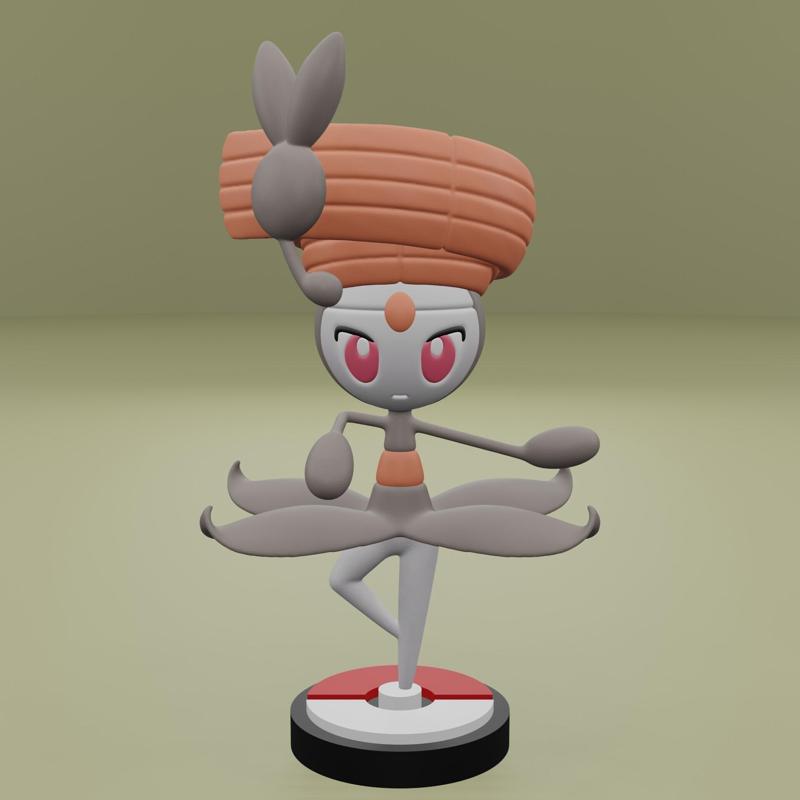 Pokemon No. 648 Meloetta (Pirouette Forme)