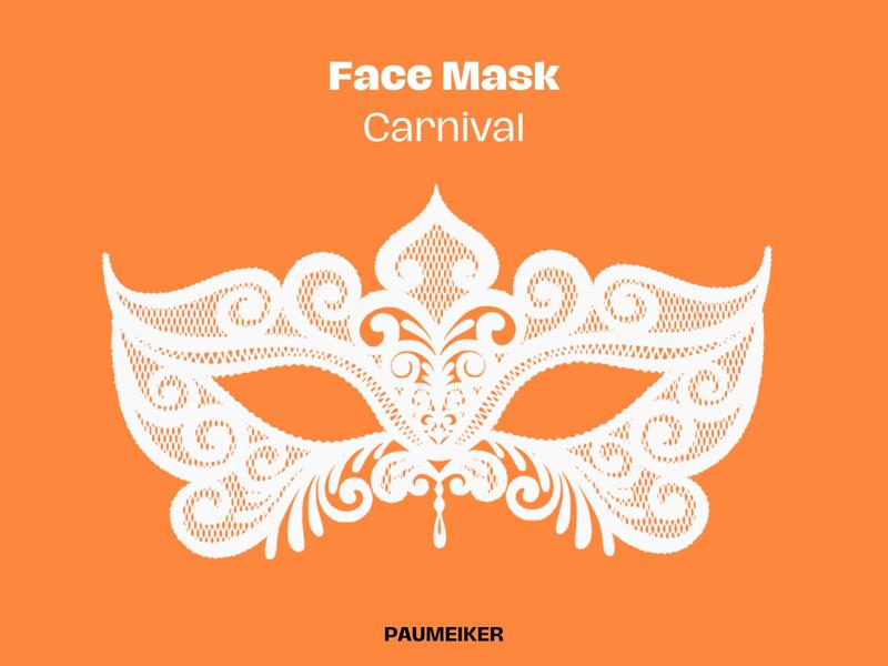 Face Mask Lace Carnival