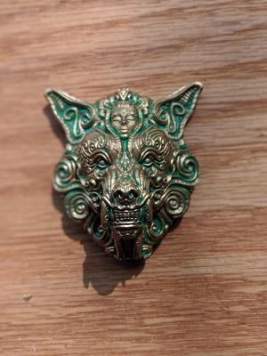 Ornate wolf