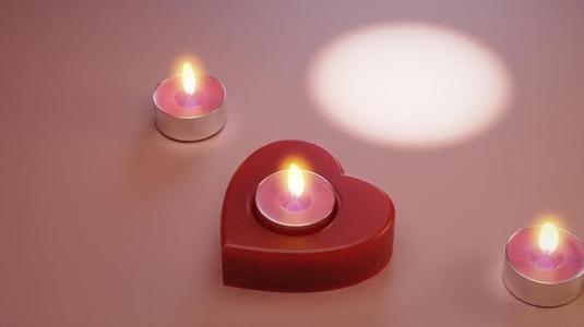 Heart Candle Stand