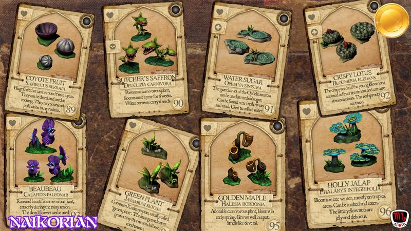 Rainforest props - Naturalia Compendium