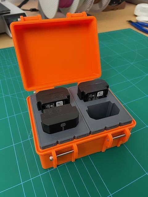 Sony FZ100 compatible insert for Rugged Box with Modular Slots