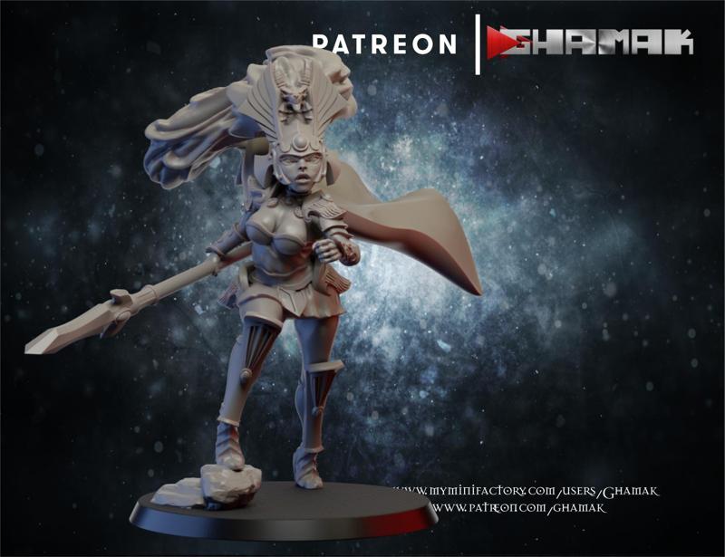 High Elf Maiden 2 support ready