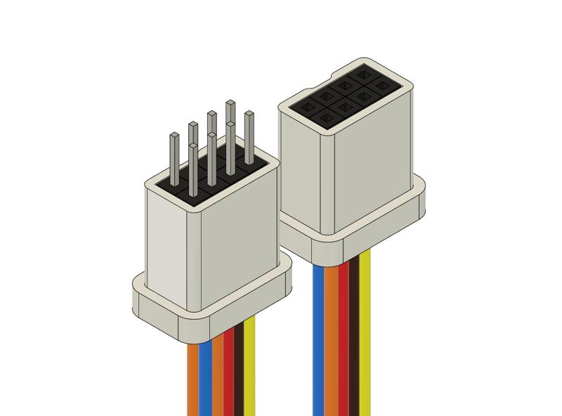 Dupont Connector - 8 Stack