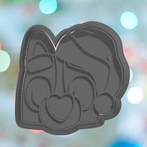 Christmas Bluey Cookie Cutter