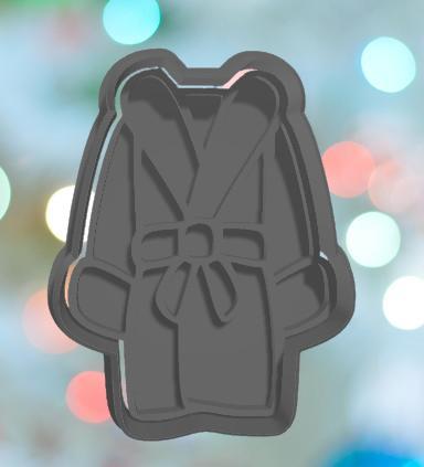Mothers Day Bath Robe Cookie Cutter