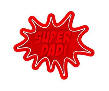 SUPER DAD COOKIE CUTTER
