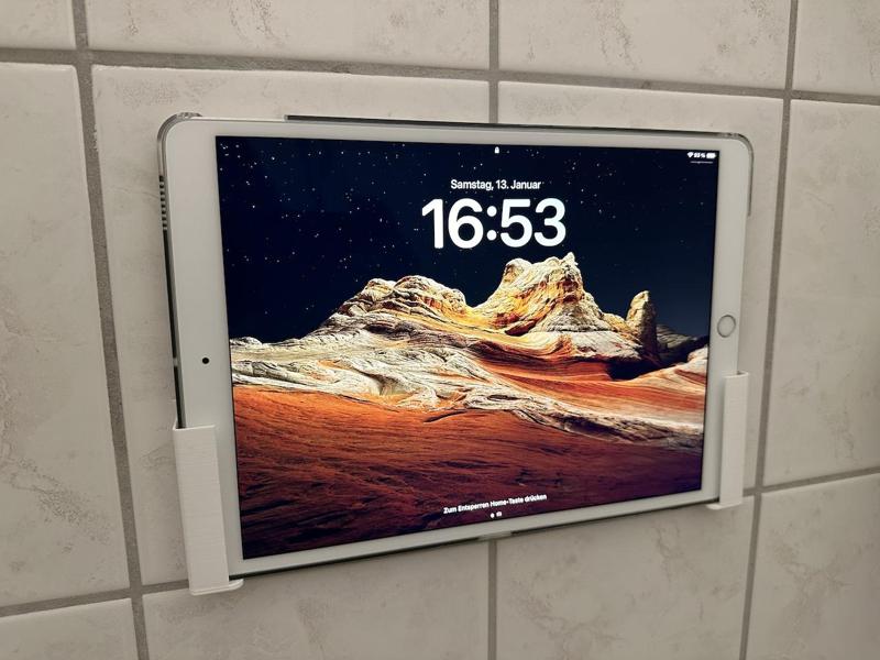 Simple iPad/Tablet Wall Mount | Einfache iPad/Tablet Wandhalterung