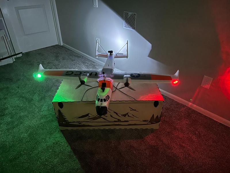 Navigation Lights for AtomRC Killer Whale