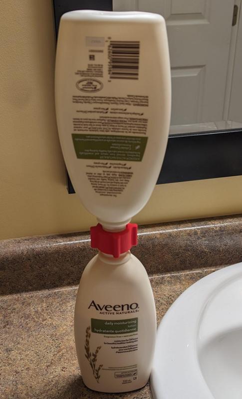 Bottle Transfer Connector Cap for 25mm OD neck - Hand Cream, Shampoo, Body Wash